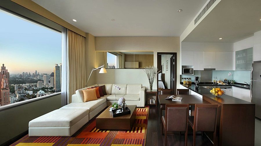 Marriott Executive Apartments Bangkok, Sukhumvit Thonglor Esterno foto